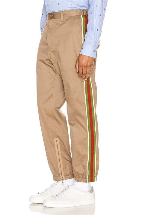 cheap gucci pants|gucci khaki pants.